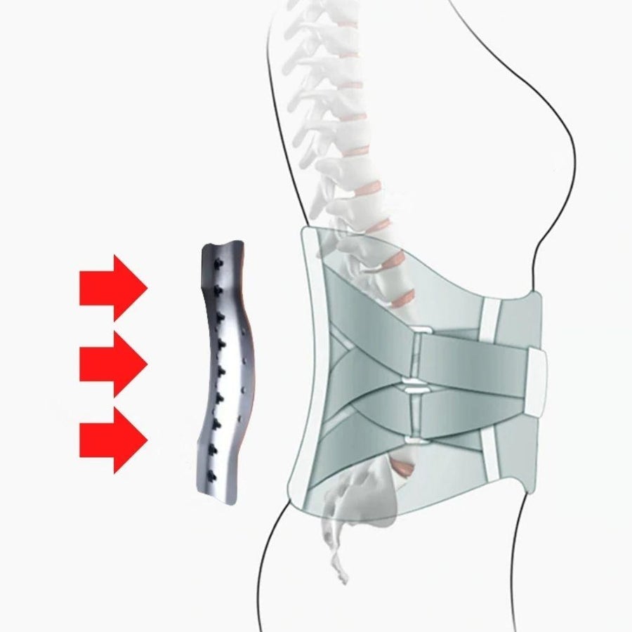 Faja lumbar para el dolor de espalda - Soporte para la espalda