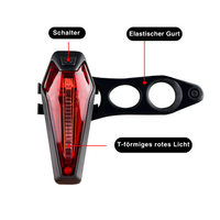Luz trasera de seguridad para bicicleta - BrightSafe