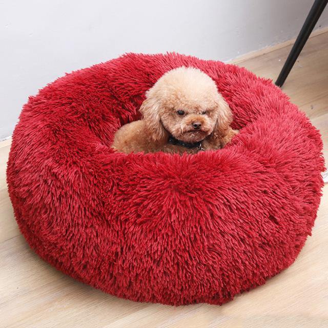 Luxe Soft Plush Dog Bed - FluffyNest