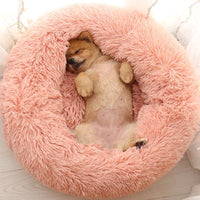 Luxe Soft Plush Dog Bed - FluffyNest