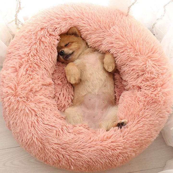 Luxe Soft Plush Dog Bed - FluffyNest