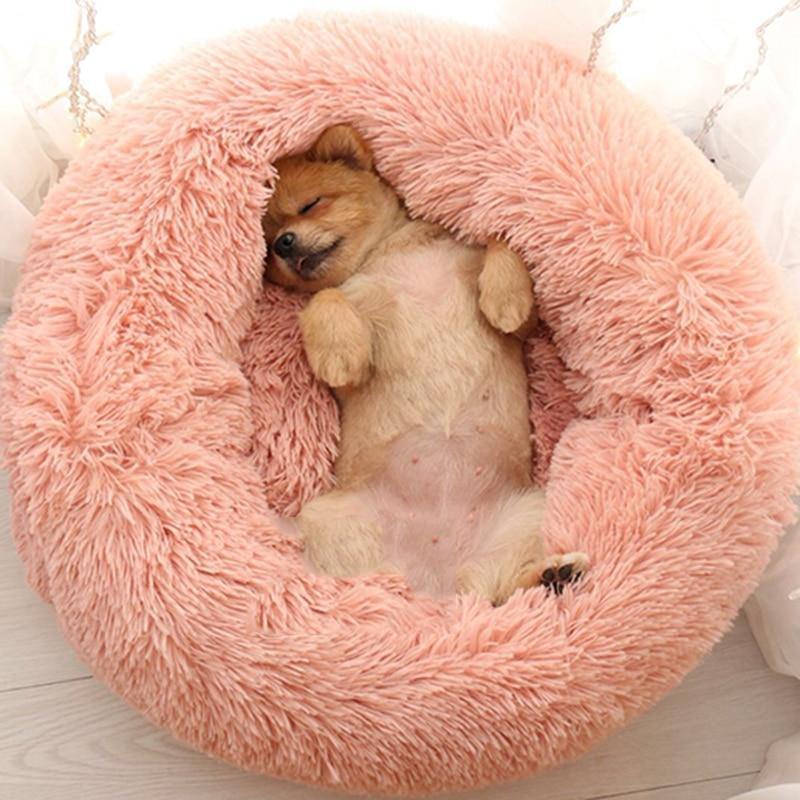 Luxe Soft Plush Dog Bed - FluffyNest