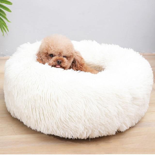 Luxe Soft Plush Dog Bed - FluffyNest