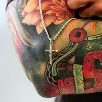 Men's Necklace with Cross - Salvator