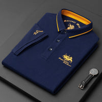 Trendy brodert polo - Henry