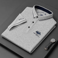 Trendy brodert polo - Henry