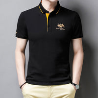 Trendy brodert polo - Henry