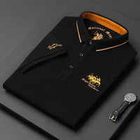 Trendy brodert polo - Henry