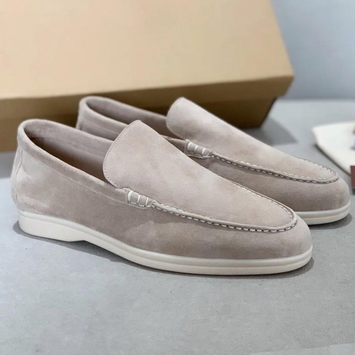 Luksuriøse herre loafers i semsket skinn - Arthur