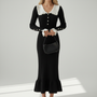 Maxikleid Mit Rüschen -  Ursula
