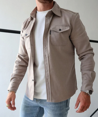 Trendy autumn shirt for men - Rocco