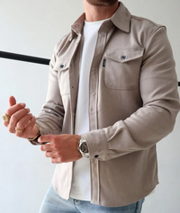 Trendy autumn shirt for men - Rocco