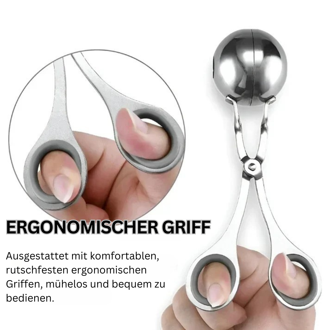 Edelstahl-Fleischballformer - MeatballMaster