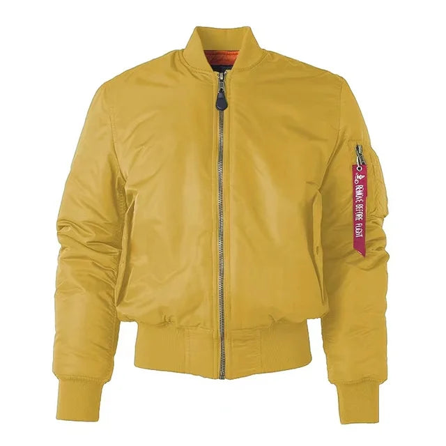 Chaqueta bomber premium unisex con cremallera - Alex