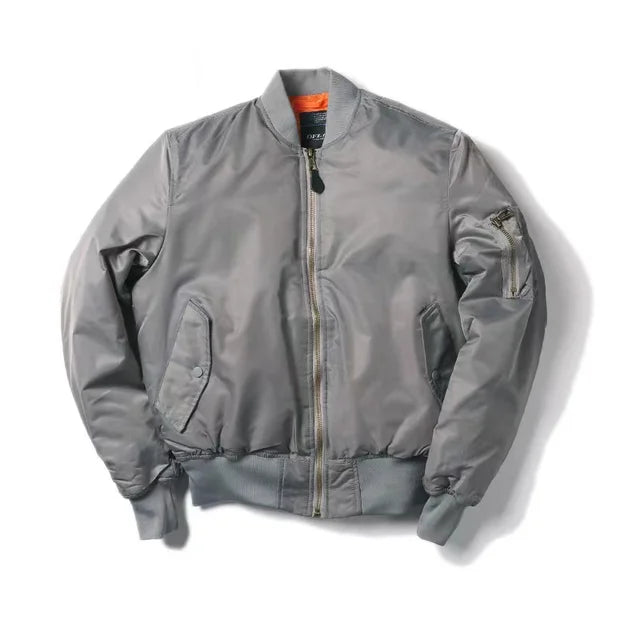 Chaqueta bomber premium unisex con cremallera - Alex