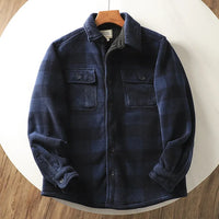 Men's fleece-lined shirt jacket – Mauro