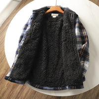 Men's fleece-lined shirt jacket – Mauro
