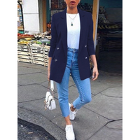 Stylish Mid-Length Women's Blazer – Ava