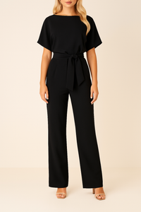 Minimalistischer Jumpsuit Mit Weitem Bein - Lavinia