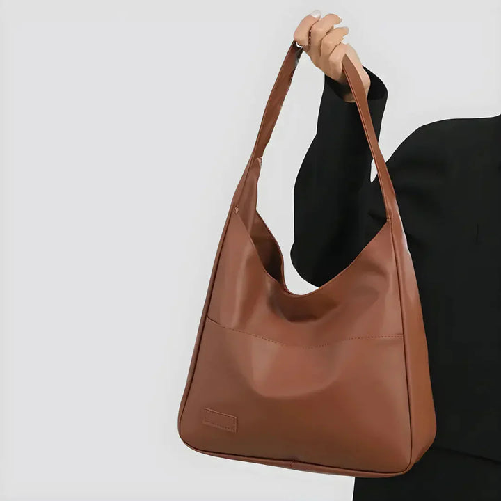 Bolso de hombro de cuero vegano para mujer - Noor