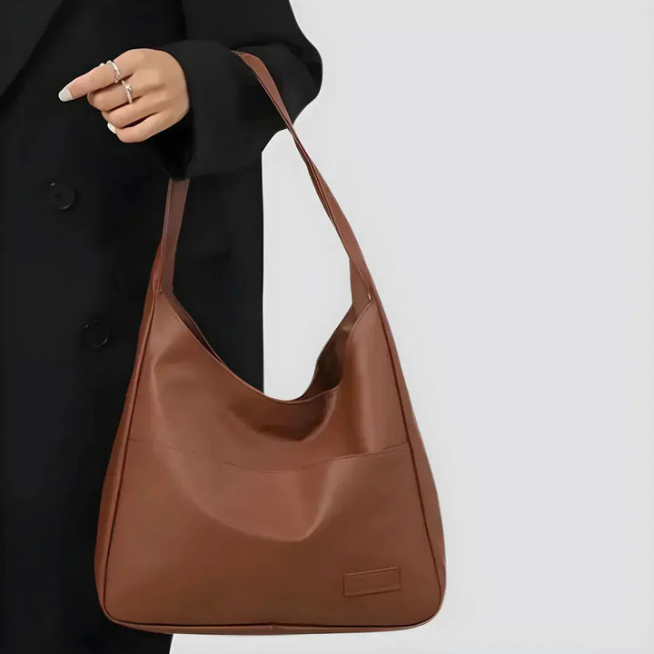Bolso de hombro de cuero vegano para mujer - Noor