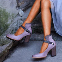 Stylish Mary Jane Pumps - Isabella