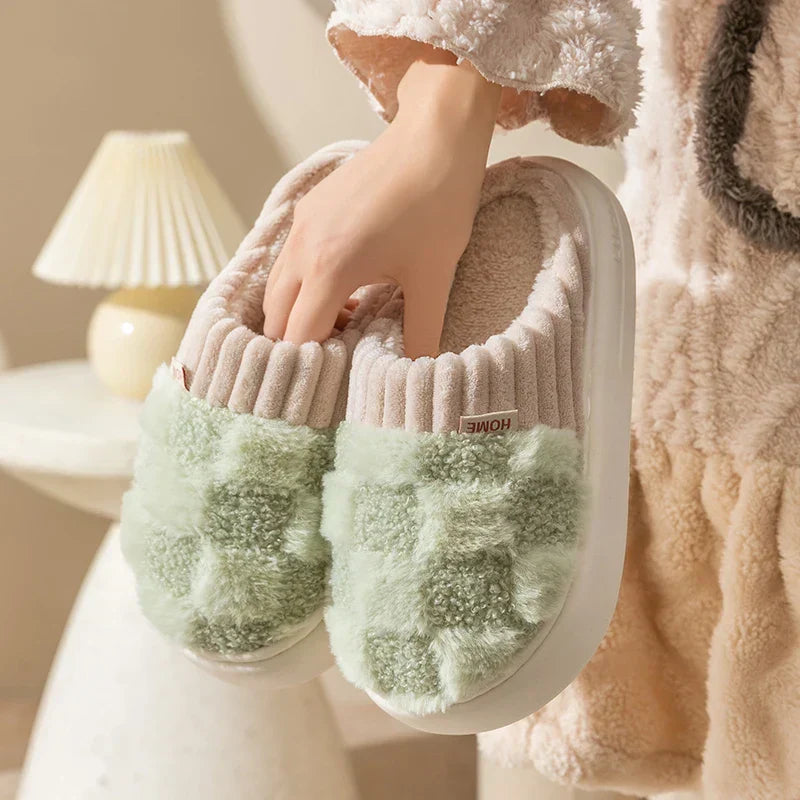 Comfortable Cotton Slippers - Jesse