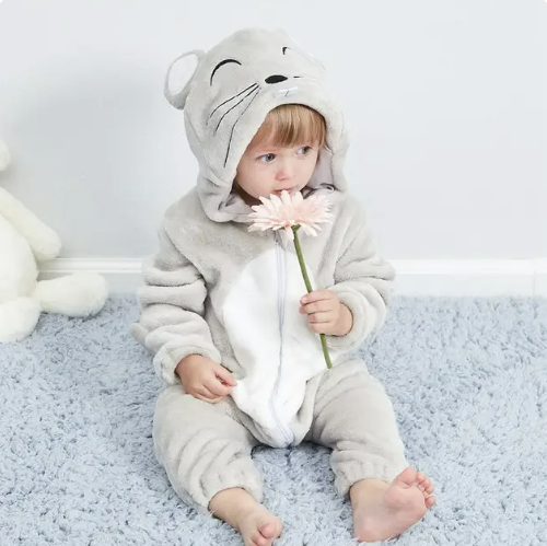 Søte dyre-baby-bodyer – SnugglePals
