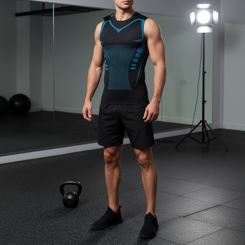 Mouwloos Compressieshirt Sport - CoreSculptX 
