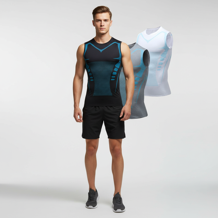 Mouwloos Compressieshirt Sport - CoreSculptX 
