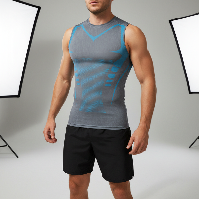 Mouwloos Compressieshirt Sport - CoreSculptX 