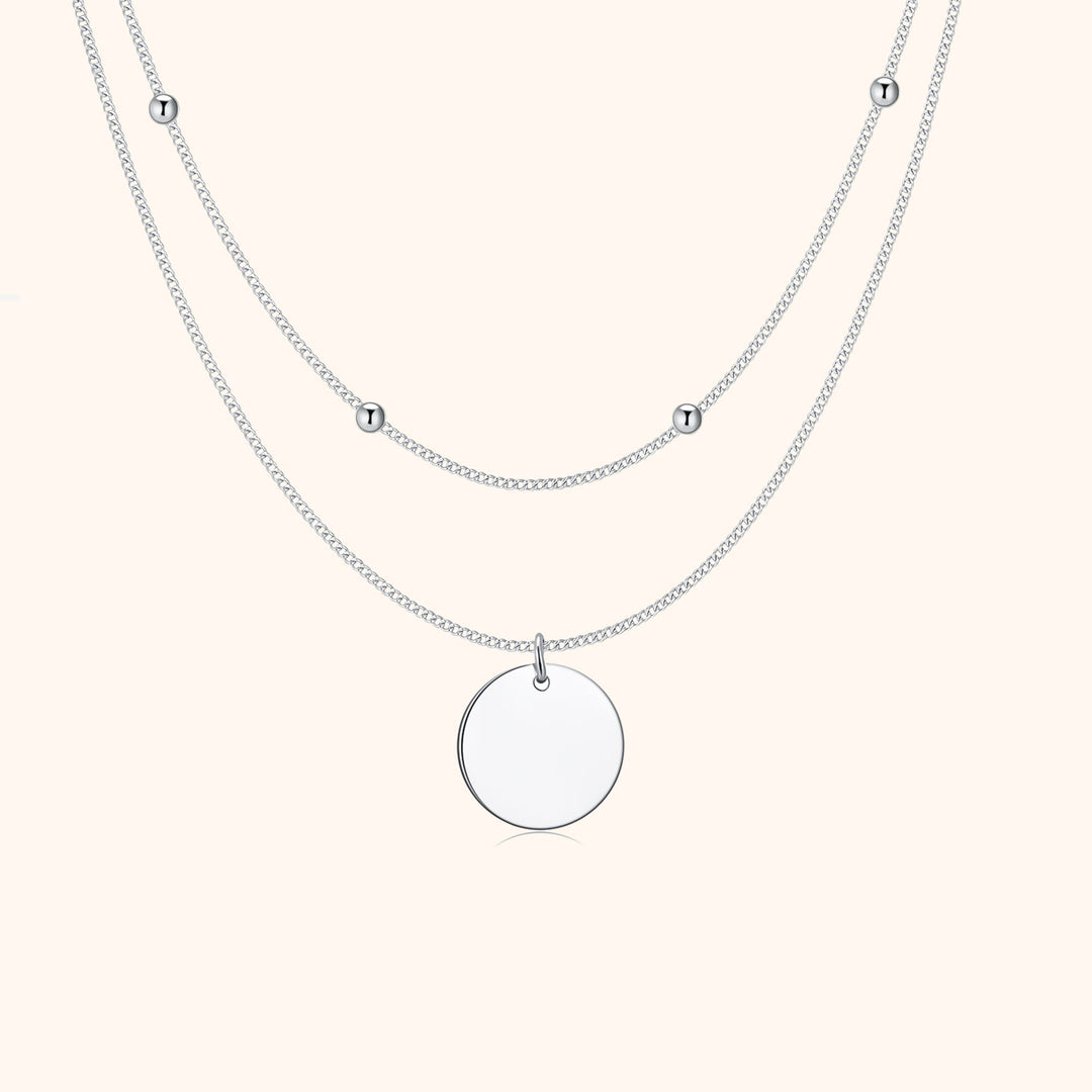 Double locket necklace - Amélie