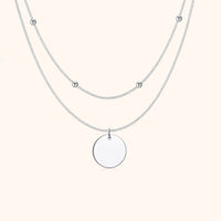 Double locket necklace - Amélie