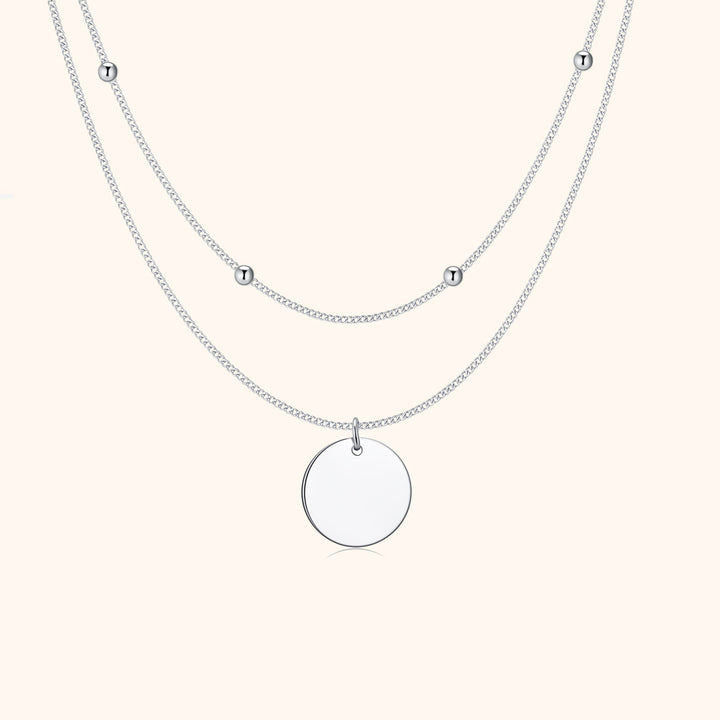 Double locket necklace - Amélie
