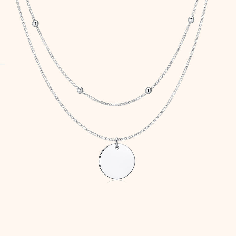 Double locket necklace - Amélie