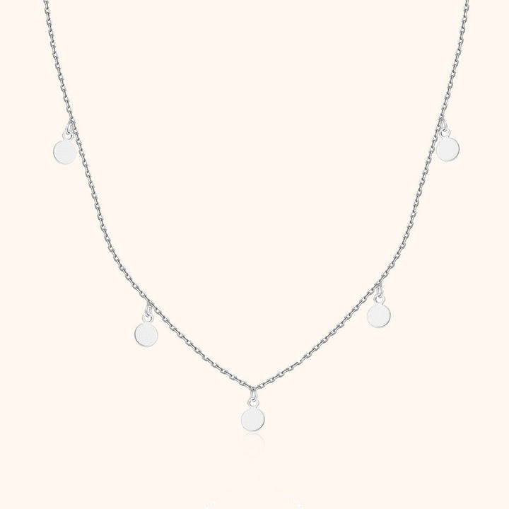 Necklace with small circles - Aylin