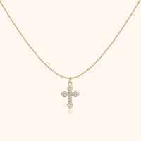 Stylish Cross Necklace – Clémence