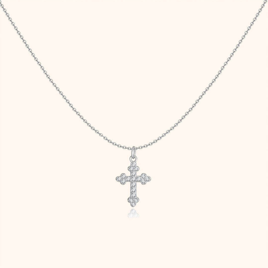 Stylish Cross Necklace – Clémence