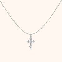 Stylish Cross Necklace – Clémence