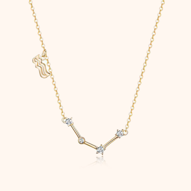 Zodiac Sign Astrology Necklace - Celestia