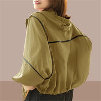 Airy Women's Summer Hoodie Jacket with Oversized Fit – Zoë