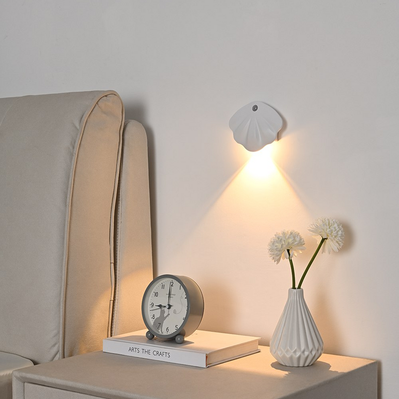 Schlaue Muschel Bewegungsmelder Lampe - LumiMotion