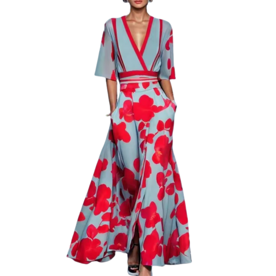 Summer Dress - Lola | Luxurious Dress with Waistband