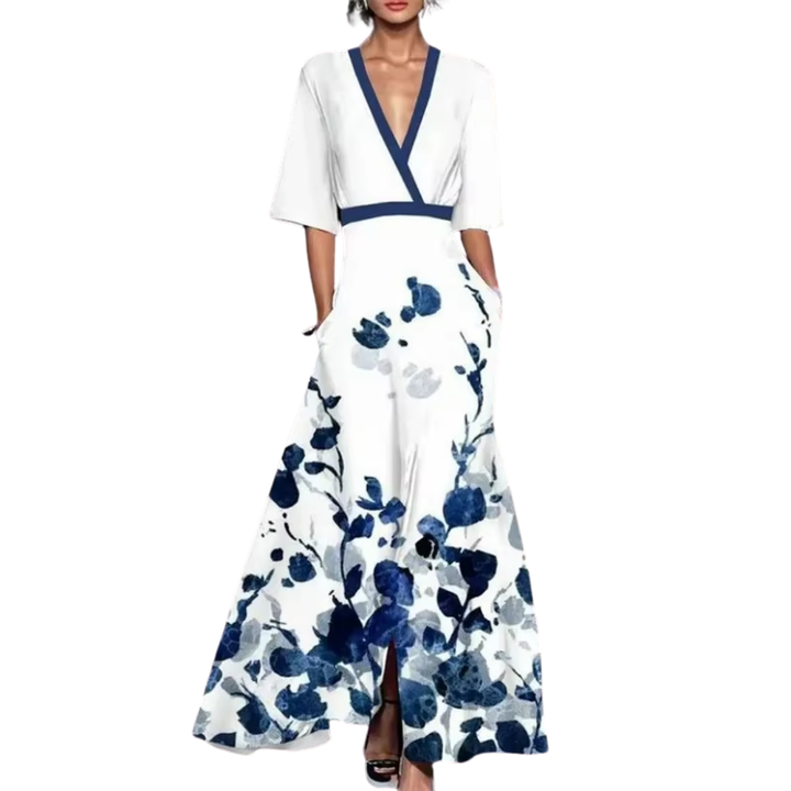 Summer Dress - Lola | Luxurious Dress with Waistband