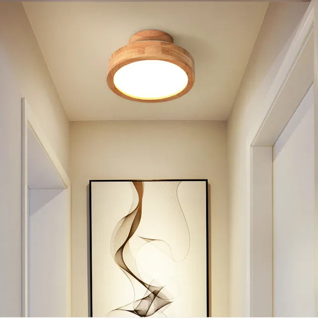 Rund tre skandinavisk taklampe - NordicLuxe