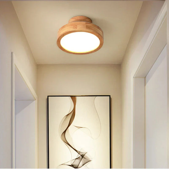Rund tre skandinavisk taklampe - NordicLuxe