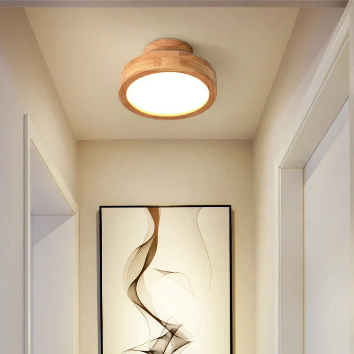 Rund tre skandinavisk taklampe - NordicLuxe