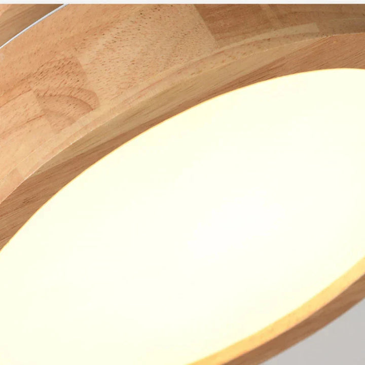 Rund tre skandinavisk taklampe - NordicLuxe