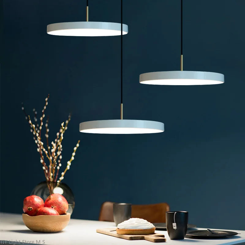 Scandinavian Pendant Light with Minimalist Design - Lyssa