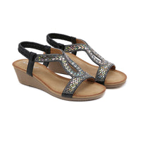 Luxury Women's Wedge Heel Sandals – Celeste